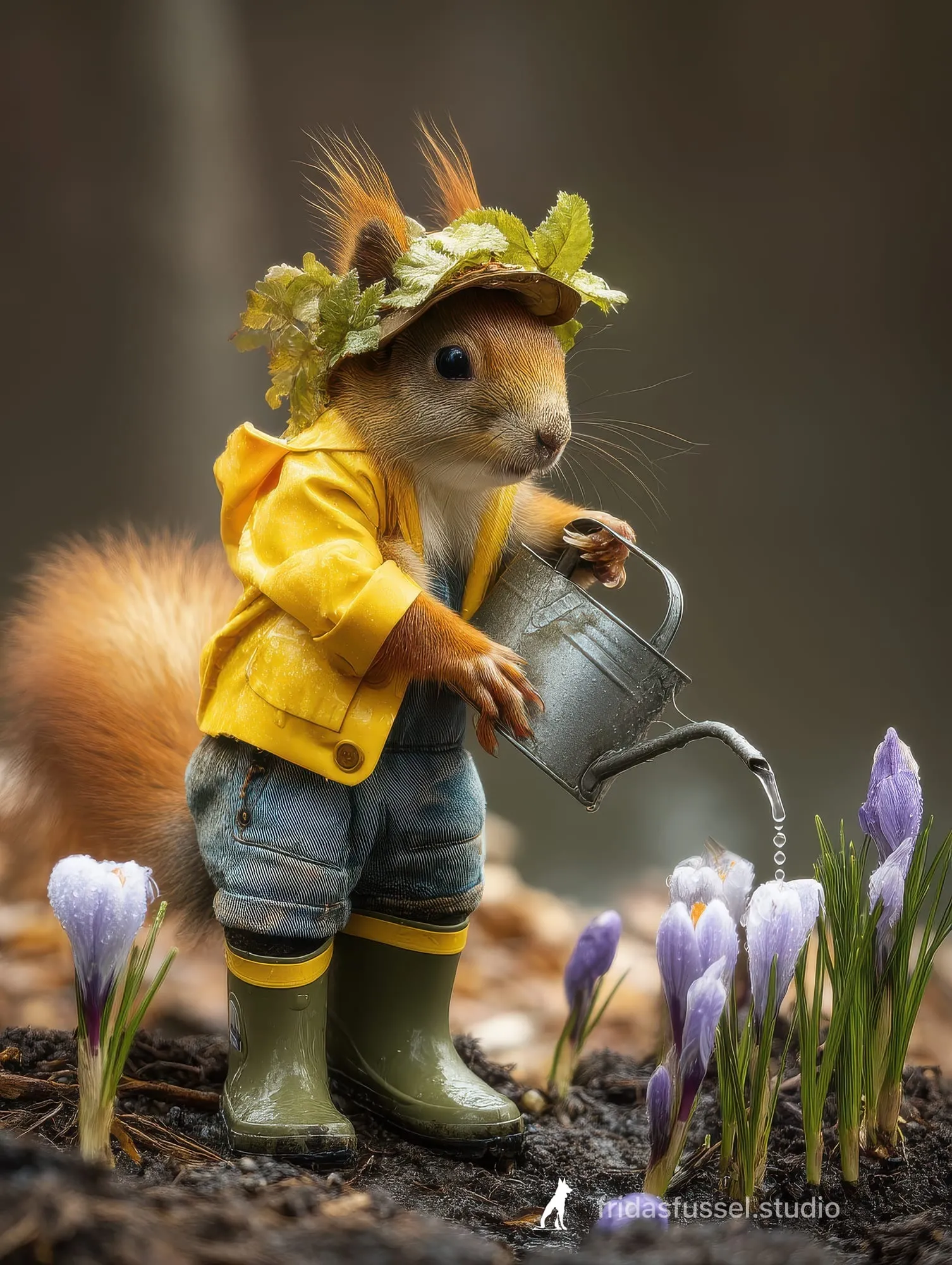 Eichhorns Jahr Q1, Szene 14: 09 Gießkanne für den Frühling
